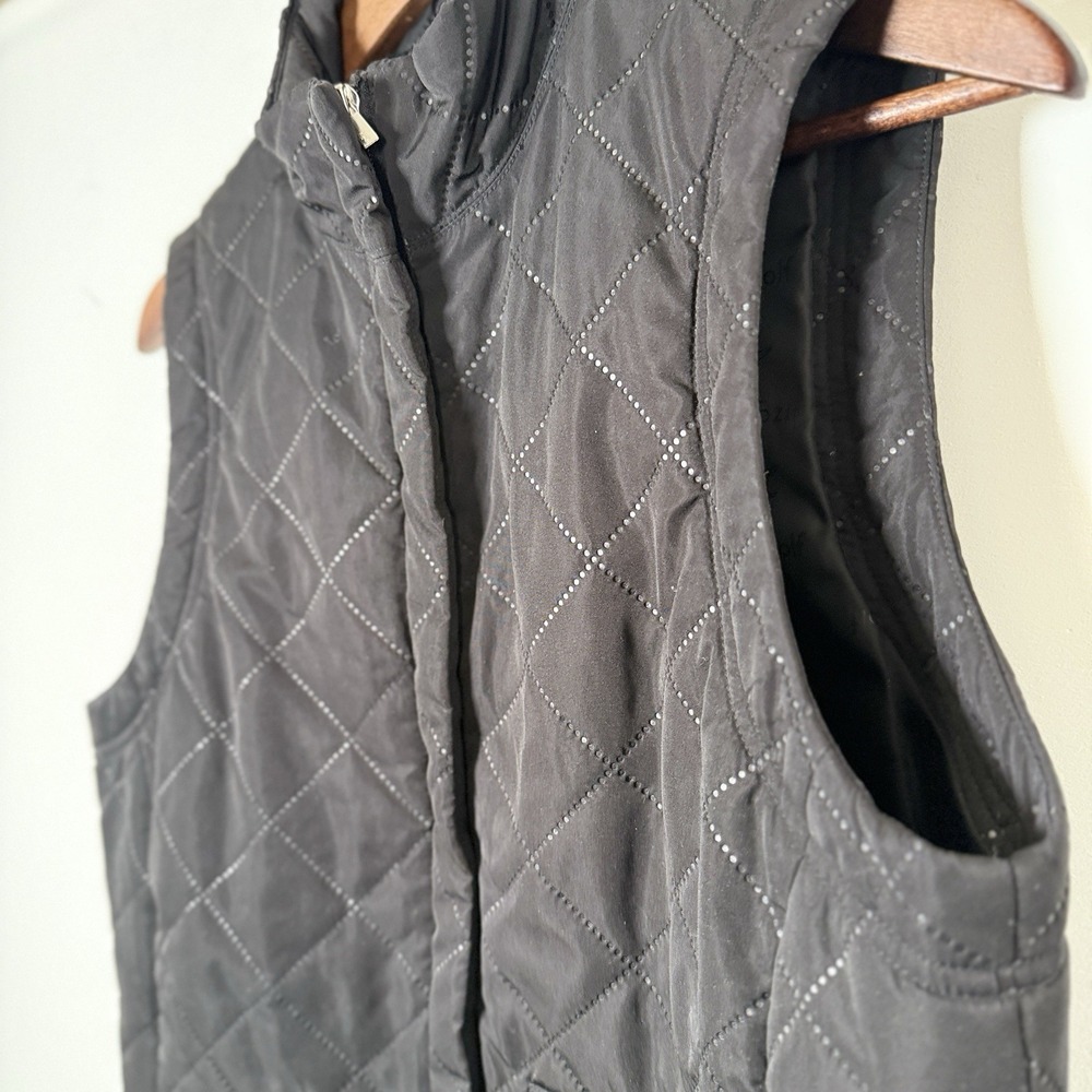 Women's Lizgolf Vest Black Outerwear Black Size Medium Golf‎ - Picture 6 of 8